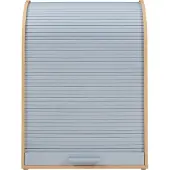 En.casa Opbergkast Kavlinge 80x60x40 cm naturel en grijs []