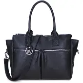 Wimona Catarina-One Dames Laptopbag black handtas dames