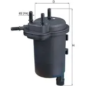 MAHLE ORIGINAL KL 189 Brandstoffilter