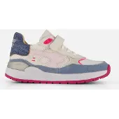 Shoesme Trainer Sneakers blauw Leer Maat 35