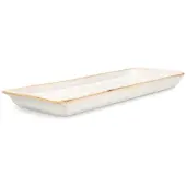 Salt & pepper Serveerschaal Artisan White Off-White 30,5 x 10,5 cm