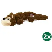Kong scrunch knots squirrel 2x 8,5x5x23 cm