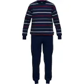Götzburg pyjama donkerblauw/wit/rood male | Maat: 48 (S)