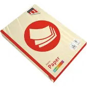 Quantore - Kopieerpapier A4 80gr ivoor 500vel | Pak a 500 vel | 5 stuks