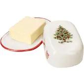 MamboCat Maestro Natale Kerst keramiek botervlootje met deksel - 15/19