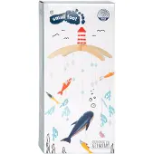 Small Foot Design Mobiele oceaan - Kinderkamer - Decoratie - Baby - Beige en blauw