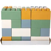 Cavallino Bouwblokken XXL Pastelkleuren - 45dlg.