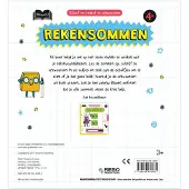 Rebo Productions Rekensommen 4+ - Schuif en ontdek antwoorden - Hardcover