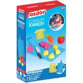 Casdon Speelgoed Eten Set Chop2Pot met opvouwbare snijplank en mes, 16-delig.