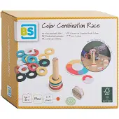BS Toys Kleurcombinatie Race Spel - Educatief Speelgoed - Strategisch Actiespel - Kinderspeelgoed - Vanaf 4 Jaar - 2 tot 4 Spelers