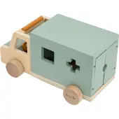 Trixie Houten speelgoed - Ambulance Auto - Speelgoedauto voor Kinderen - Ziekenwagen - Voor Jongens en Meisjes - FSC