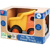 Playgo Biobased Kiepwagen Geel - 28cm