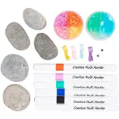 Creativ Company CC Hobbyset Steendecoratie 5 Stenen Monsters