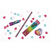 Undercover schrijfset Rainbow High beker multicolor voor kinderen.