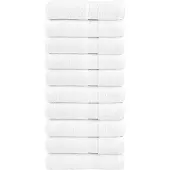 vidaXL Handdoeken SOLUND 10 st 600 g/m² 50x100 cm wiit