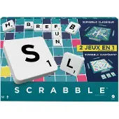 Mattel Scrabble Together - Bordspel - 2 jeux en 1 - Franstlig