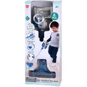 Playgo Draadloze Stofzuiger Grijs Blauw - 6dlg.