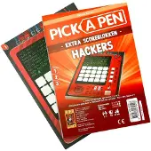 999 Games - Pick a Pen Hackers - Scoreblokken