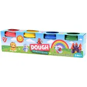 Playgo Play klei speelgoed set - 4 kleuren - creatief knutselen - 4x56g.
