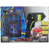 Van Manen Veenendaal Roadstar RC Bestuurbare Rally Auto met Licht 2.4GHz Blauw, 13cm