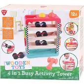Playgo Play houten activiteiten speeltoren - educatief speelgoed voor kinderen.
