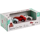 Classic World houten sportauto's set, 3st.