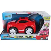 Van Manen Veenendaal Bestuurbare Auto Roadstar RC Rood 27Mhz, 13,5cm