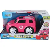 Van Manen Veenendaal Bestuurbare Auto Roadstar RC Roze 27Mhz, 13,5cm