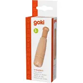 Goki Appeau - - Eendenroep - Hout - Beige - 2,5x2,5x12,5 cm