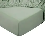DoubleDry Hoeslaken 100% natuurlijk katoen tweepersoons 180x200 cm zacht &