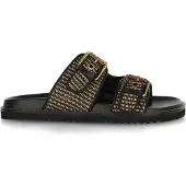Mexx Dames Slippers Reilly Penny - Zwart - Maat 41