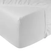 DoubleDry Hoeslaken flanel 90x200 cm 100% zacht katoen rondom elastiek -