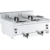 CombiSteel Base 600 Gasfriteuse 2X8L 7178.0085 - Horeca & Professioneel