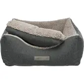 Sun Garden Luxe Hondenmand Lucky + Kussen 59x67x20cm Grijs online kopen