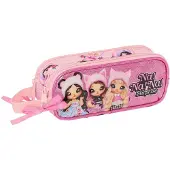 Big Buy Cooking Pennenetui met 2 vakken Na!Na!Na! Surprise Fabulous Roze 21 x 8 x 6 cm