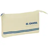Big Buy Cooking Pennenetui met 3 vakken El Ganso Beige 22 x 12 x 3 cm