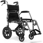Vermeiren Opvouwbare Transport Rolstoel Bobby 9,4 kg - Zitbreedte van 42 cm