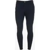 Equestro Heren Slim Fit Zomer Rijbroek Knie Grip XS Navy
