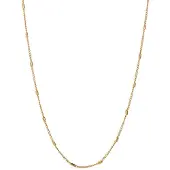 Go Dutch Label Collier tubes goud N2903-2