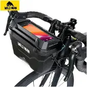 WILDMAN XT8 Fietstas 3L - Waterdicht & Universeel Montage