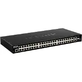 D-Link DGS-1520-52 Smart Managed Switch [48x Gigabit en 2x 10 Gbit/s Ethernet, 2x 10 Gbit/s SFP+].