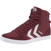 Hummel Sportschoen 'Slimmer Stadil' bordeaux / wit