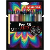 Stabilo ETUI 18 PEN 68 ARTY