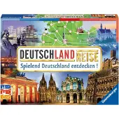 Ravensburger , "Duitslandreis", bordspel, vanaf 8 jaar, voor maximaal 6 spelers
