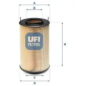Ufi 25.174.00 Oliefilter