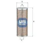 Ufi 25.708.00 Oliefilter