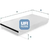 Ufi 53.451.00 Interieurfilter