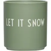 Design Letters favoriete mok 25 cl Let it snow
