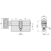 Basi VB5031-0500-0020 Knopcilinder 35 / 30mm