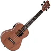 Gear4Music Koa Tenor Electro-Ukulele by